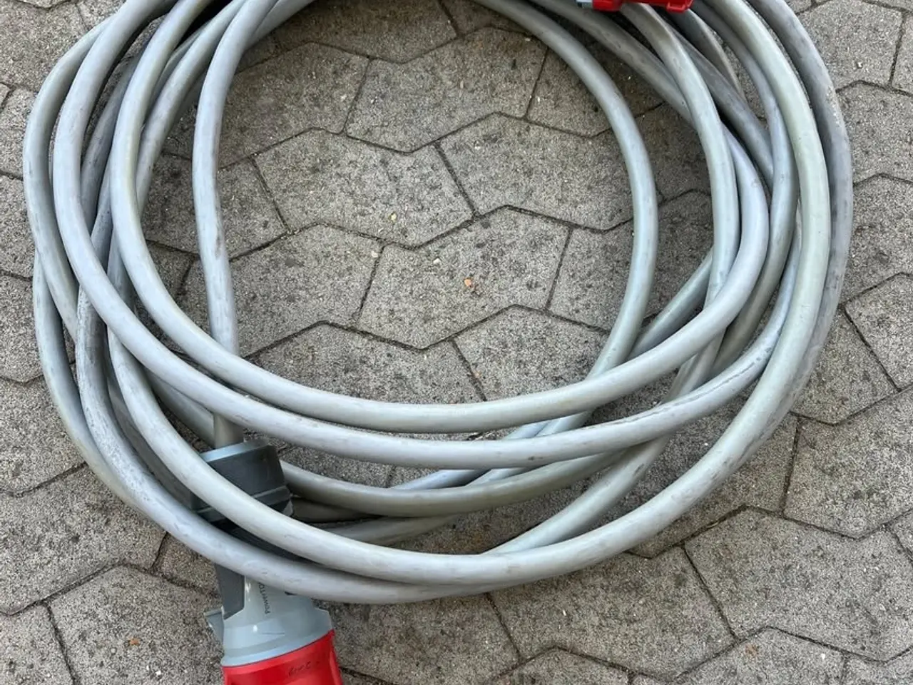 Billede 1 - 63a kraftkabel aluflex - 15m