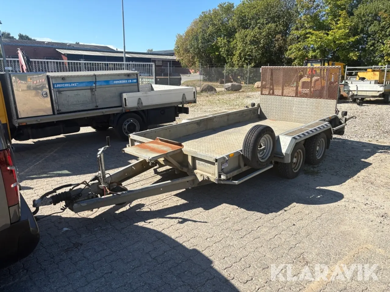 Billede 1 - Maskintrailer Ifor Williams 3500 kg. GP 126 GM