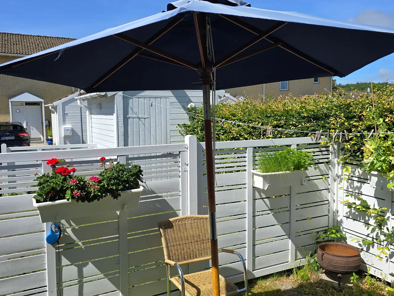 Billede 1 - Parasol Ø 1.80m
