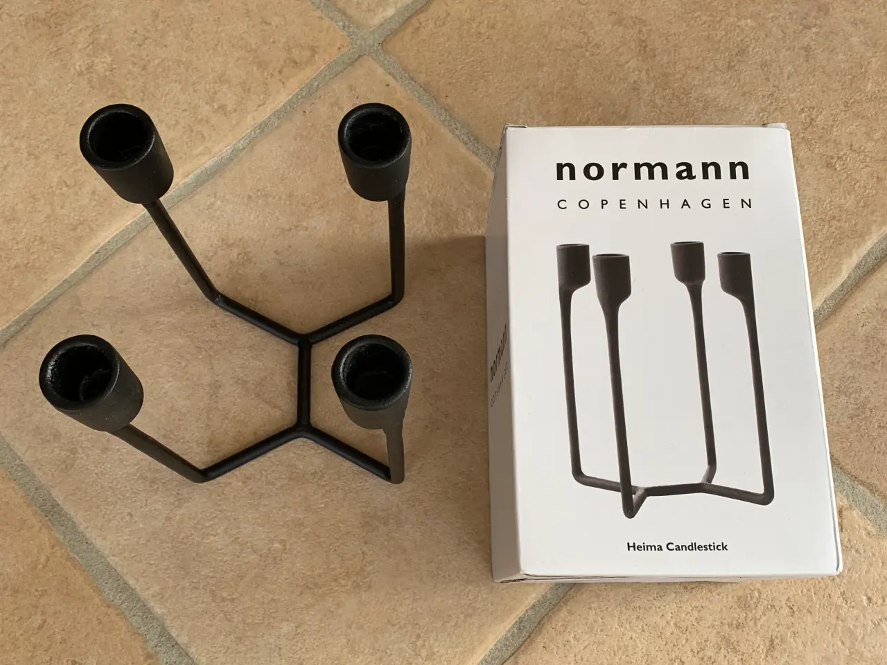 Billede 2 - Normann Copenhagen Heima lysestage