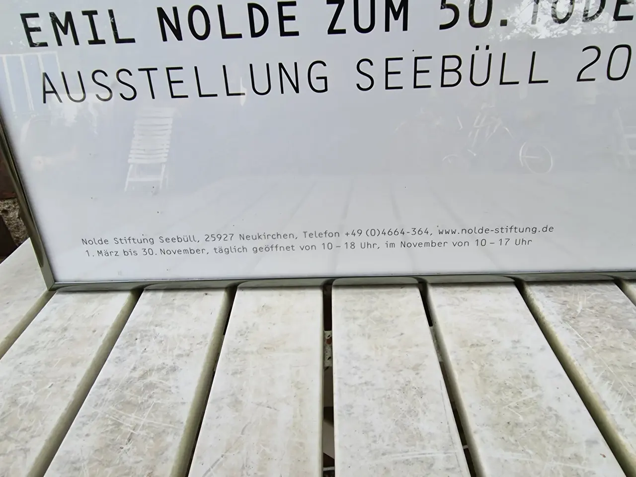 Billede 4 - EMIL NOLDE udstillingsplakat 