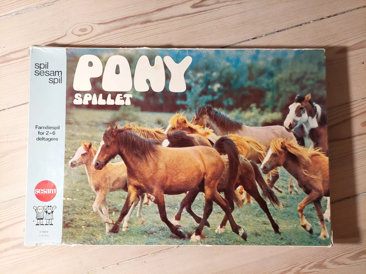 Billede 1 - Ponyspillet brætspil (Sesam retro)