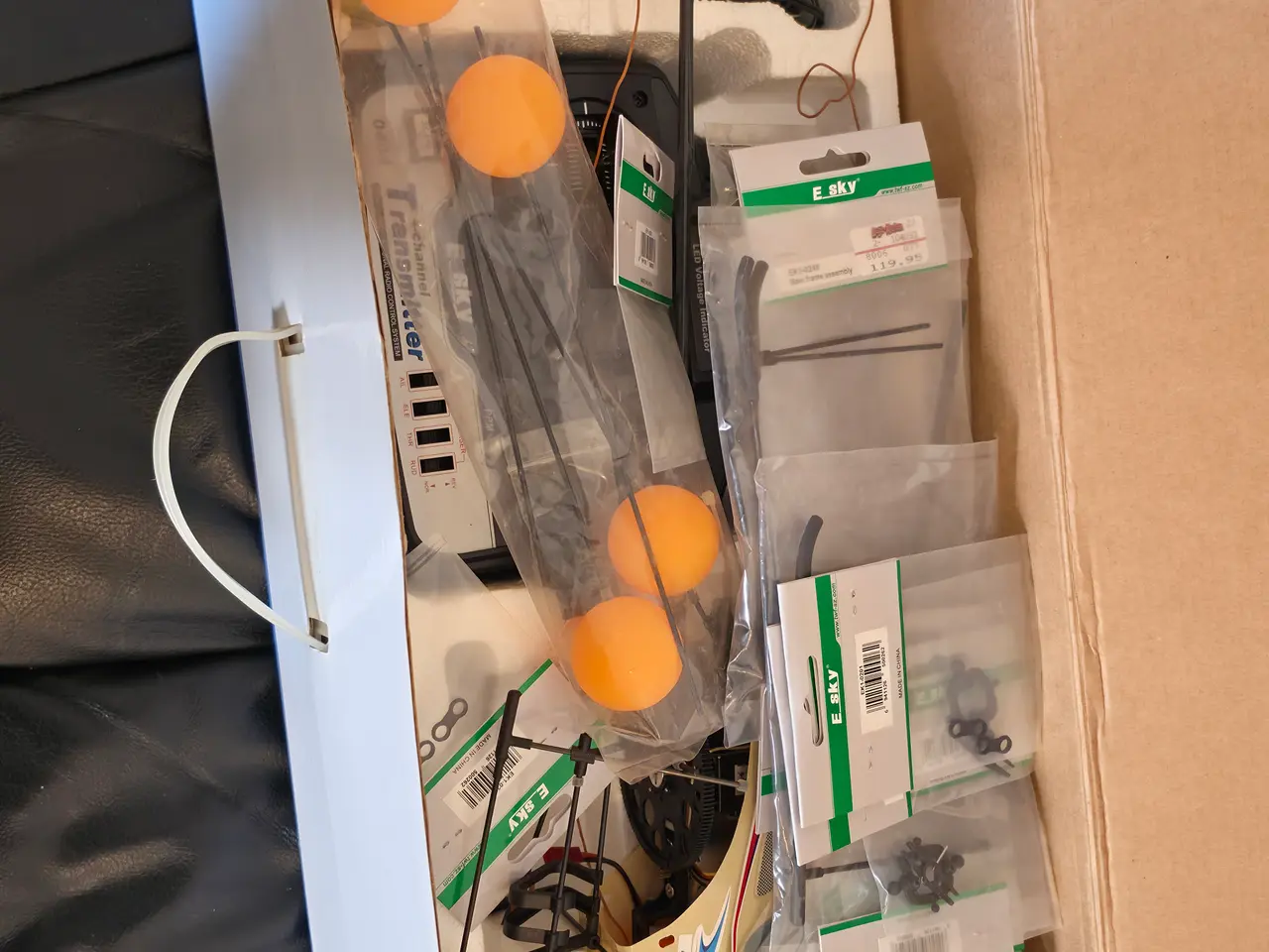 Billede 2 - E-Sky Honey Bee – EK1H-E004 – Sælges som defekt