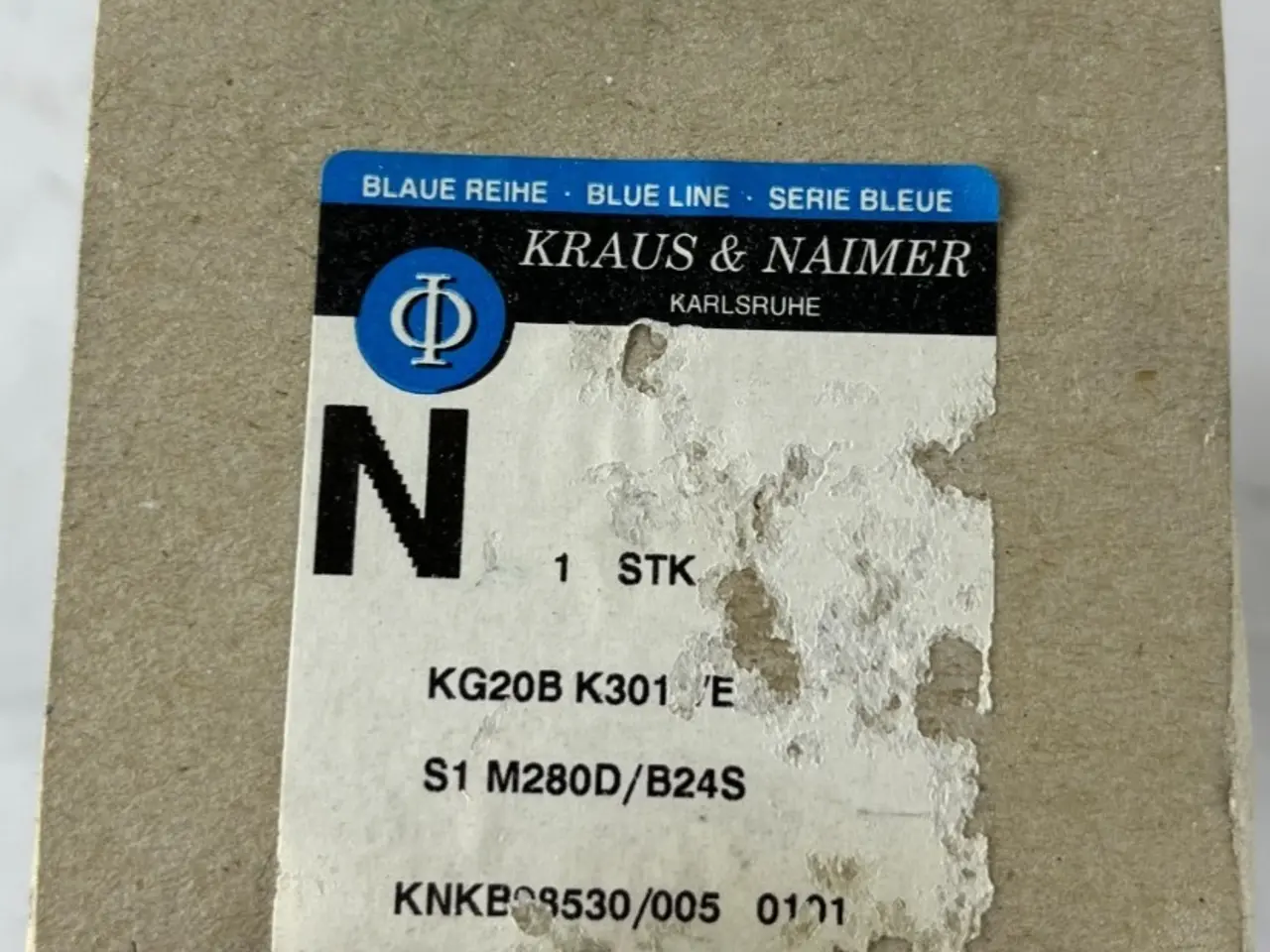 Billede 1 - Kraus & Naimer KG20B K301/E Rotary Isolator 25 A