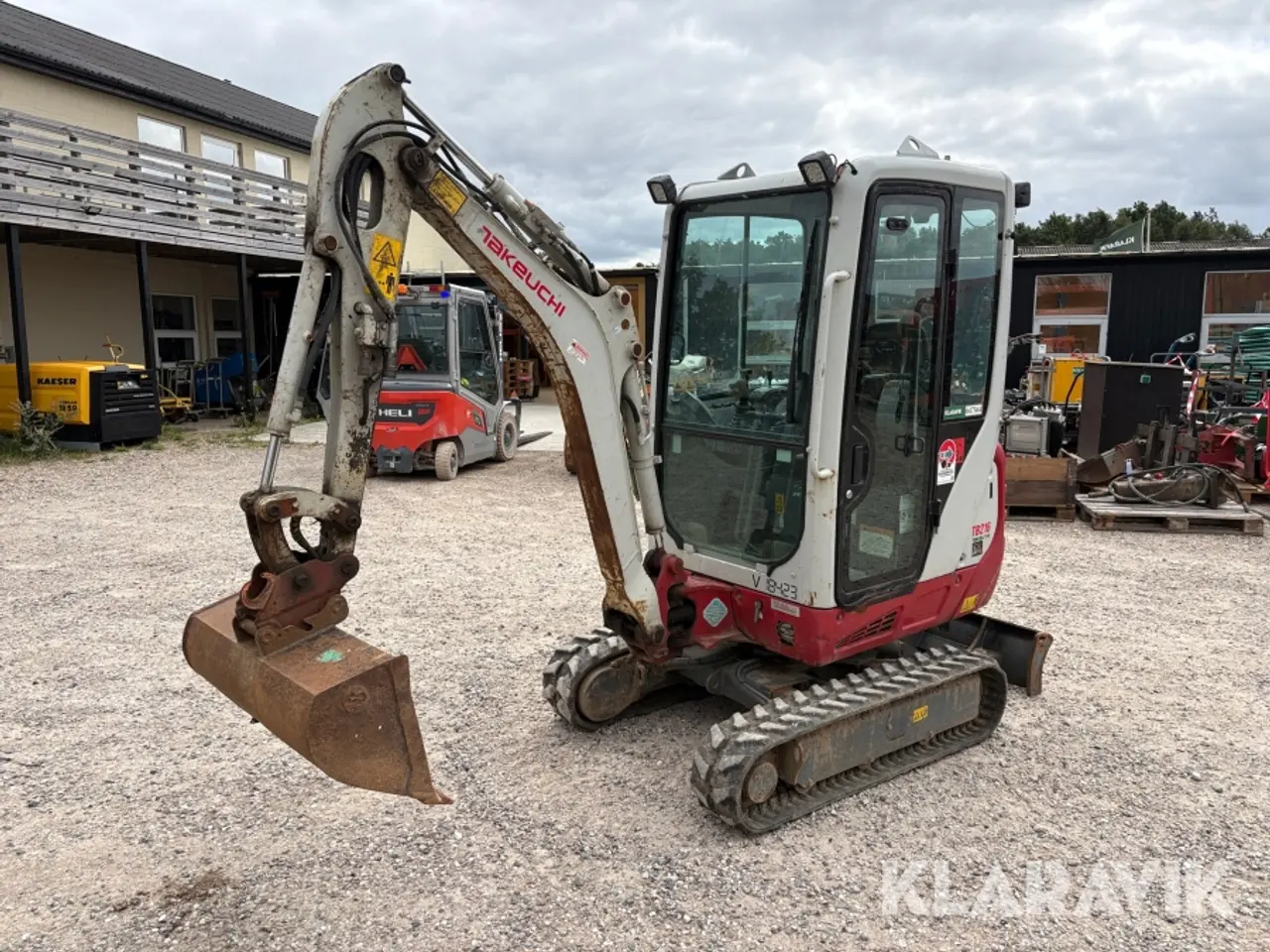 Billede 2 - Gravemaskine Takeuchi TB216 med kabine