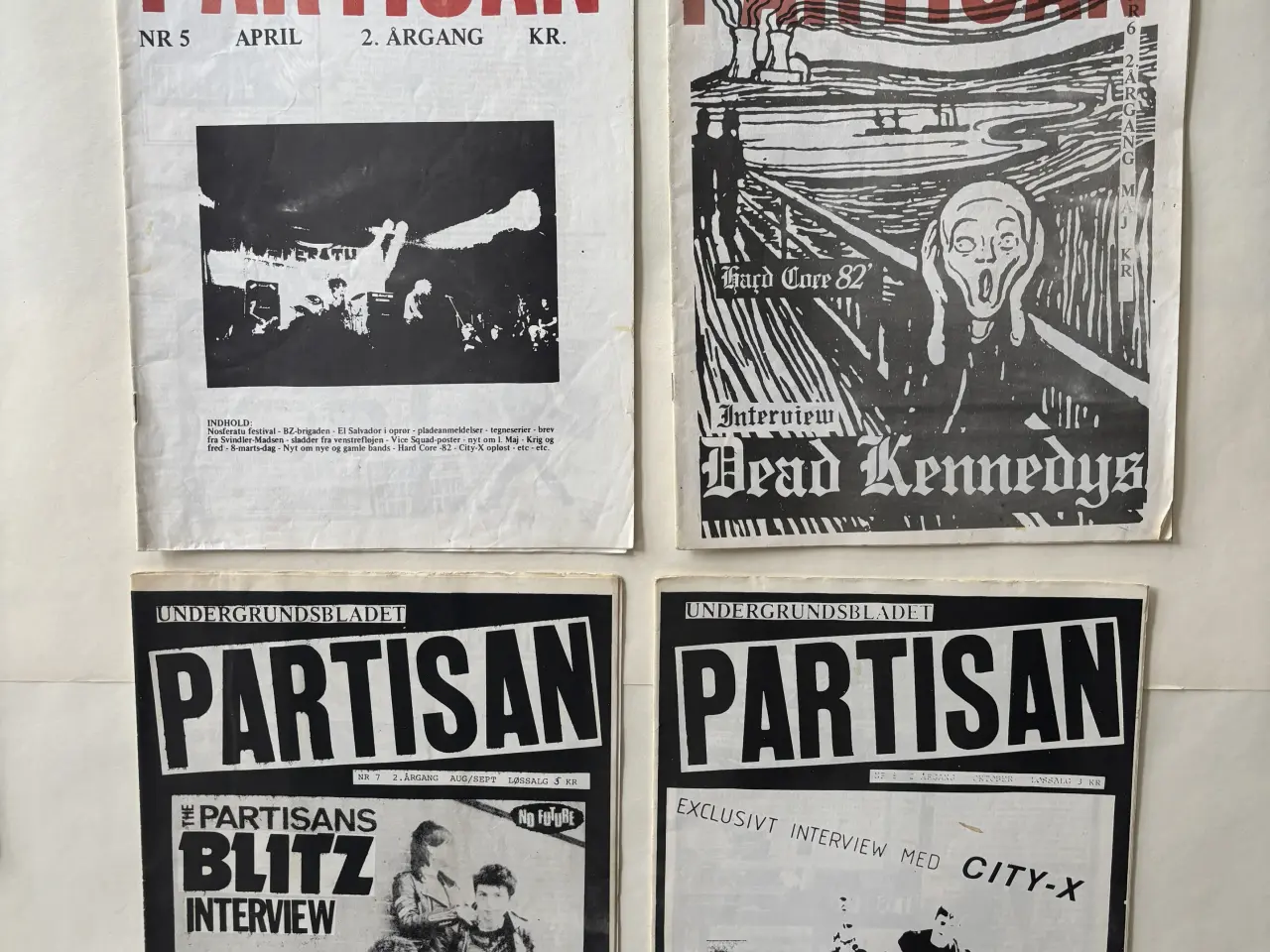Billede 2 - PARTISAN (komplet #1‑13) - Dansk punk- & undergrun