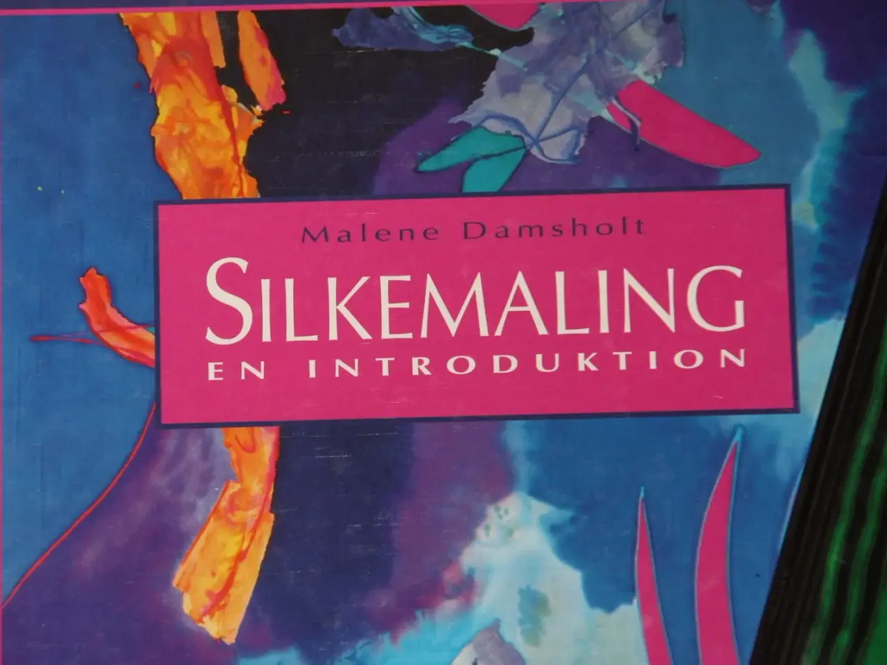 Billede 2 - Blomster i silkemaling af Vibeke Born