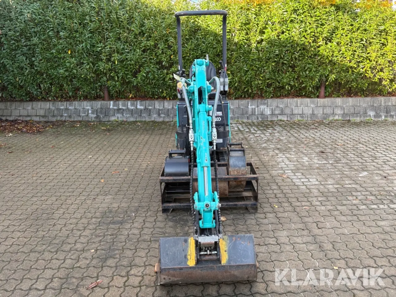 Billede 6 - Minigraver m/redskabspakke Kobelco SK10SR-2E