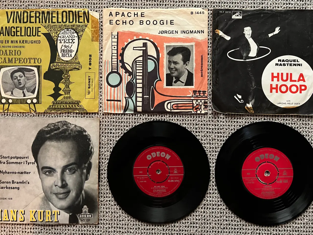 Billede 1 - Singler fra 1950/60’erne