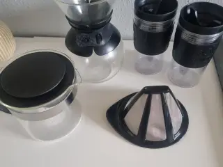 Bodum kaffekolbe, tekande, istekande og termokrus