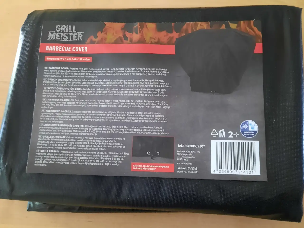 Billede 1 - Overtræk til griĺl