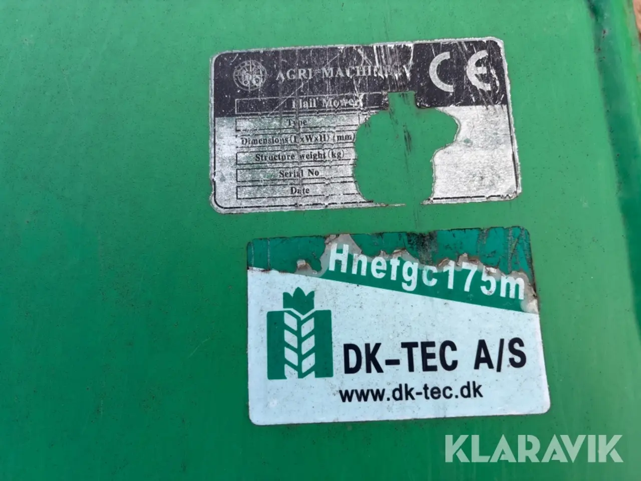 Billede 5 - Slagleklipper DK-TEC Hnedgc175m