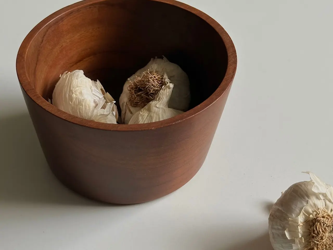 Billede 2 - Træskål, ALDI teak