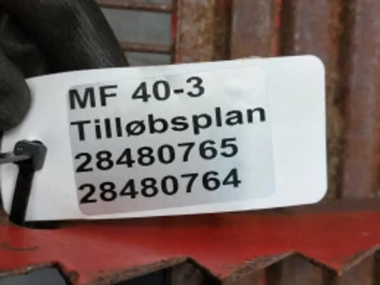 Billede 2 - Massey Ferguson 40 Tilløbsplan D28480765
