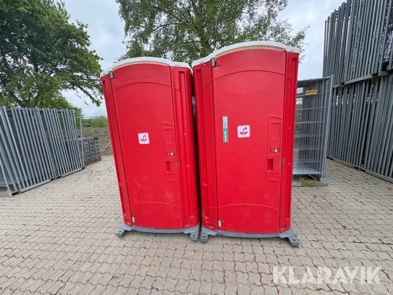 Billede 2 - Toiletkabiner med håndvask Satellite 2 styk