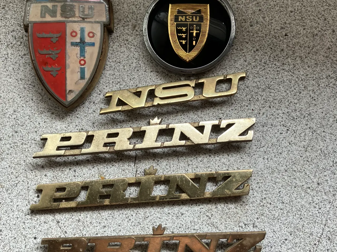 Billede 1 - Retro NSU emblemer sælges