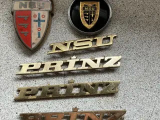 Retro NSU emblemer sælges