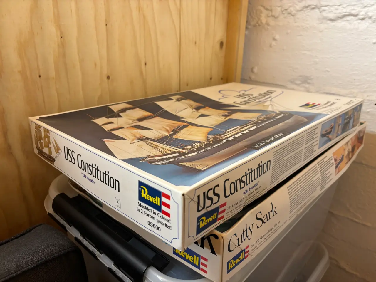 Billede 2 - Revell USS Constitution modelskib.