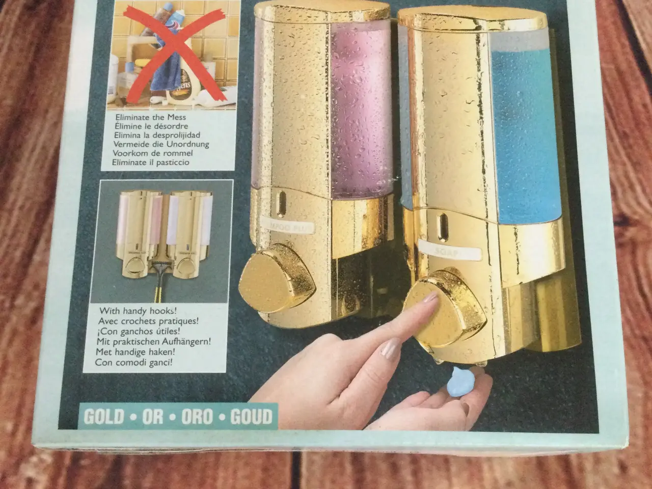 Billede 1 - Dobbelt sæbe dispenser ~ Ny , Aviva Design 