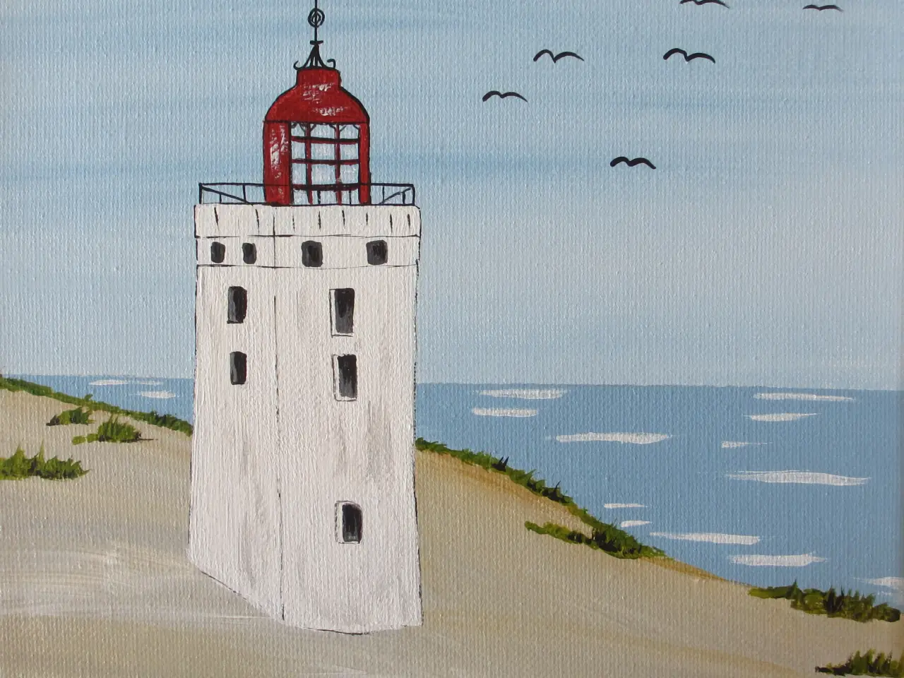 Billede 1 - ACRYL-MALERI nr. 479
