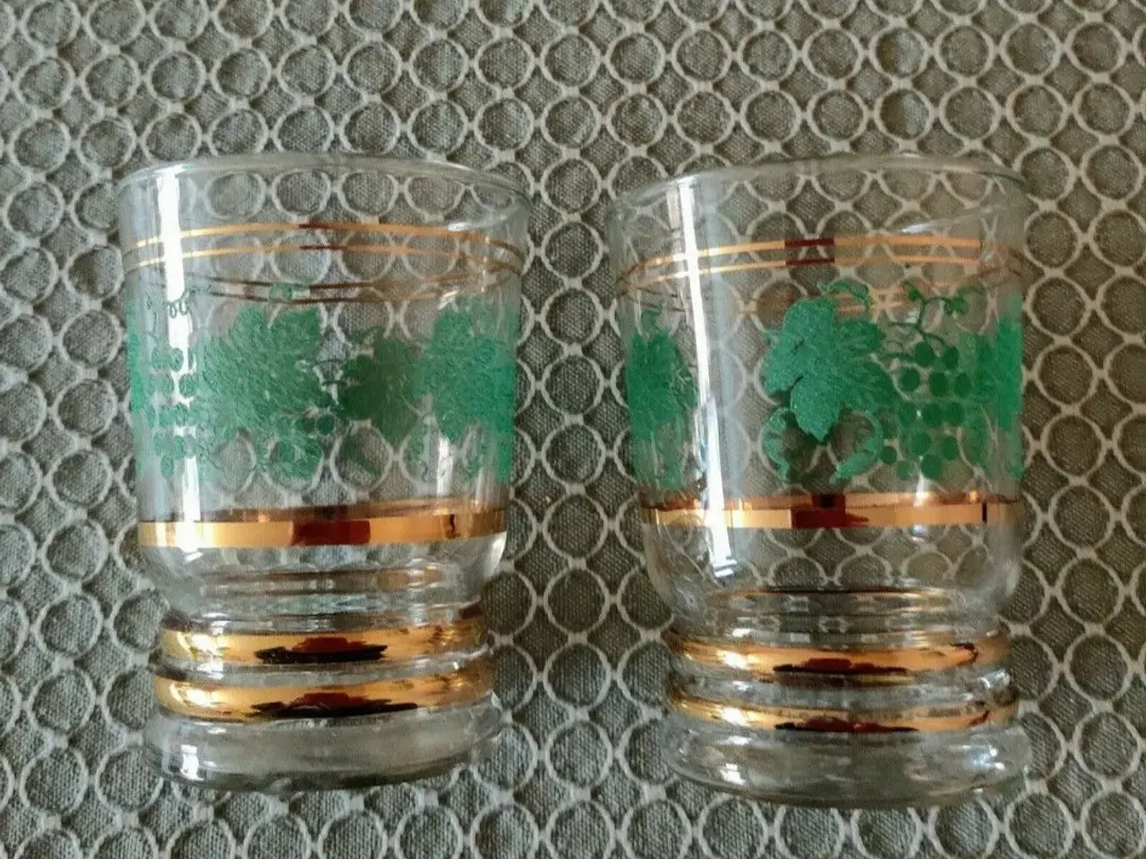Billede 1 - Retro drikkeglas