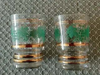 Retro drikkeglas