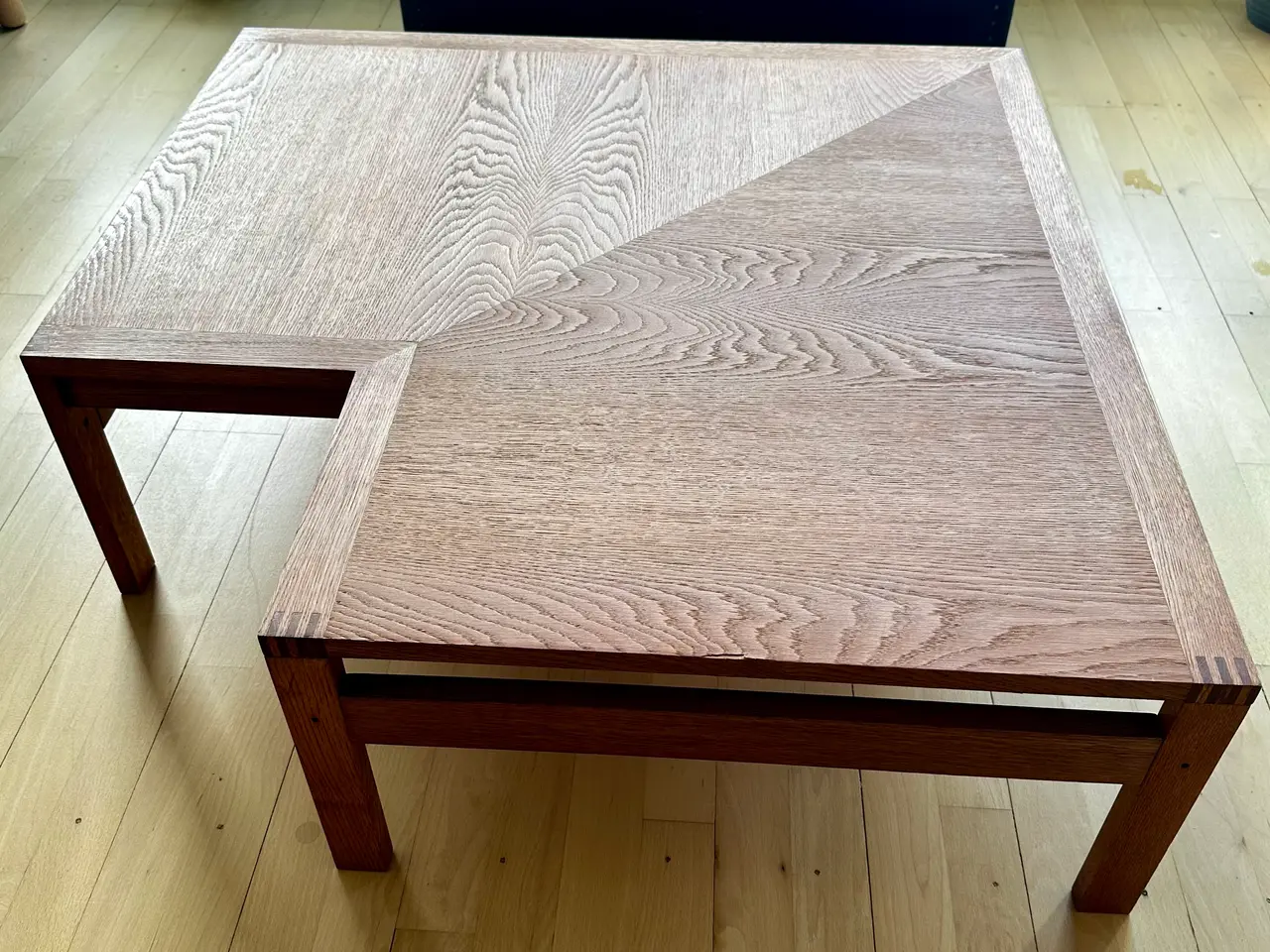 Billede 5 - Haslev / FramC sofabord i massiv eg – dansk design