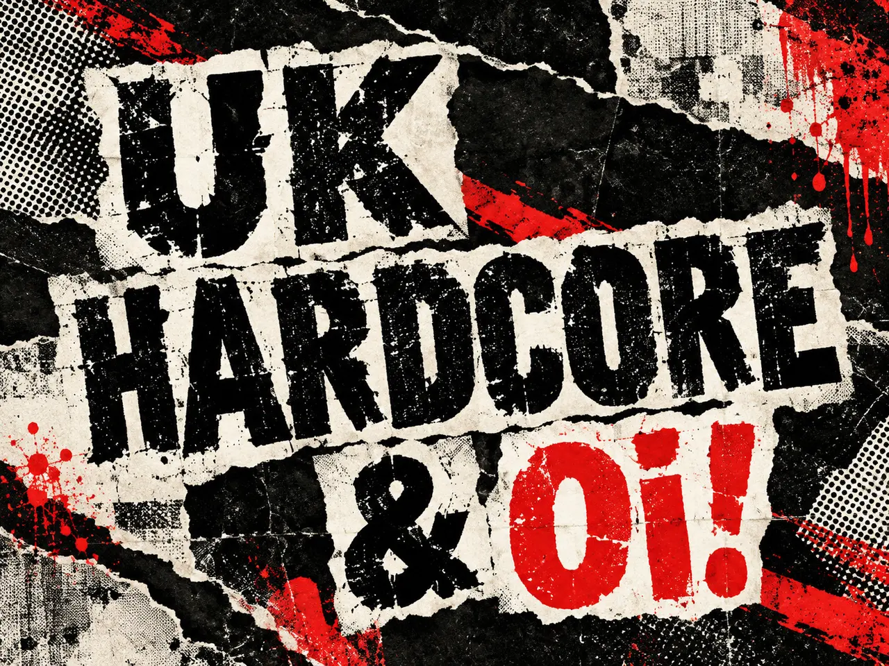 Billede 1 - UK Hardcore og Oi! – 9 vinyludgivelser – 7" single