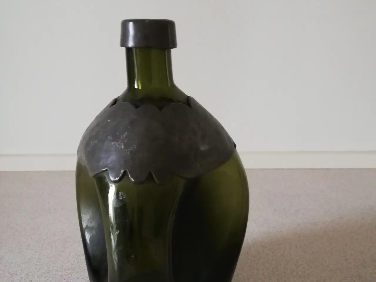 Billede 3 - Retro vaser i glas m/tin
