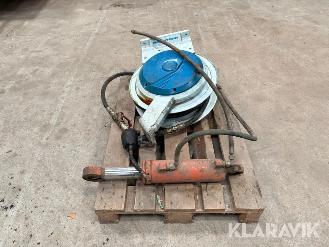 Billede 4 - Slangeopruller til hydraulik olie Nederman - 1 styk