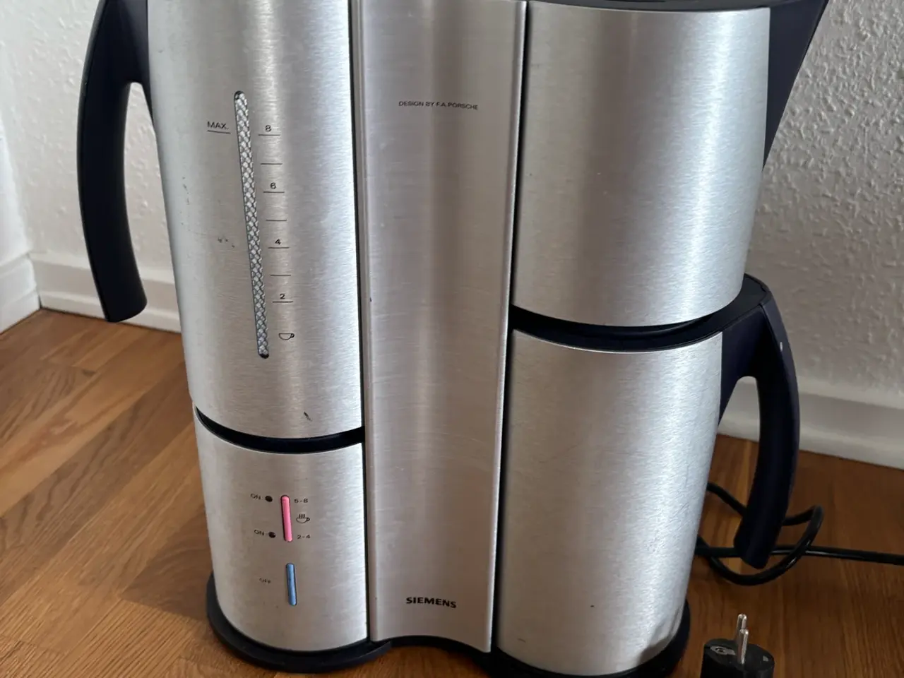 Billede 2 - Siemens kaffemaskine med termokander sølv/sort