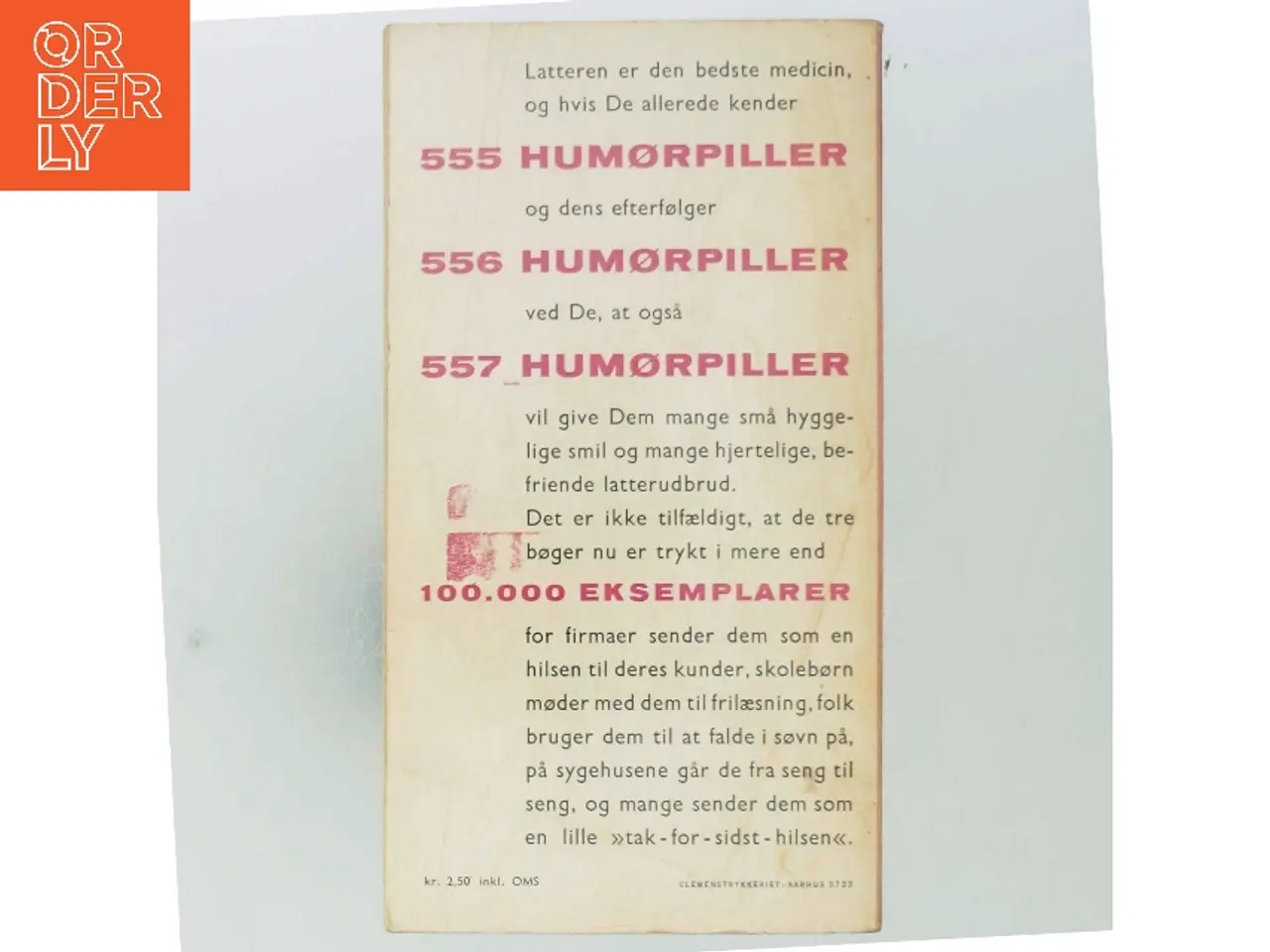 Billede 3 - 557 humørpiller af Ukendt (Bog)