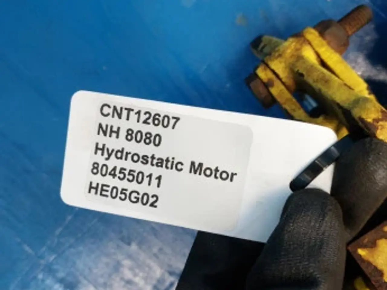 Billede 6 - New Holland 8080 Hydrostat motor 84819681