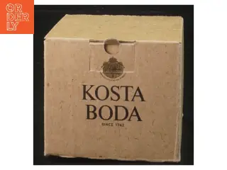 Glas lysestage fra Kosta Boda fra Kosta Boda (str. 8 cm)