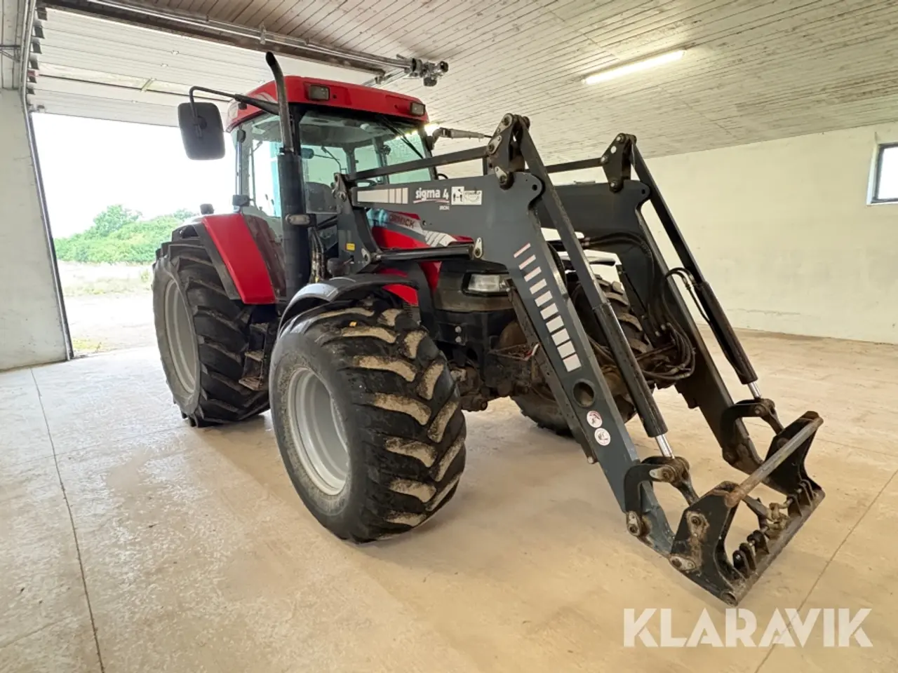 Billede 2 - Traktor med frontlæsser McCormick MC115