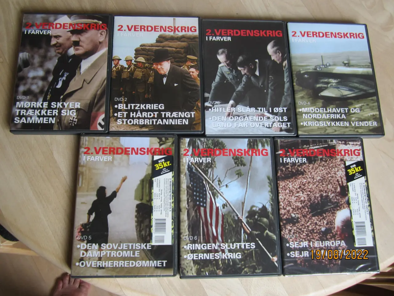Billede 1 -  2 verdenskrig, dvd, film