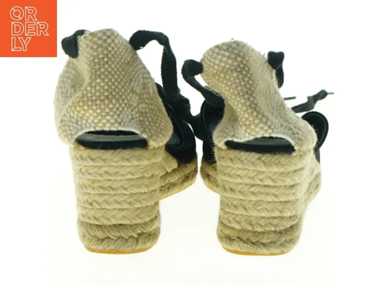 Billede 4 - Espadrillos til damer med snørrebånd (str. 37)