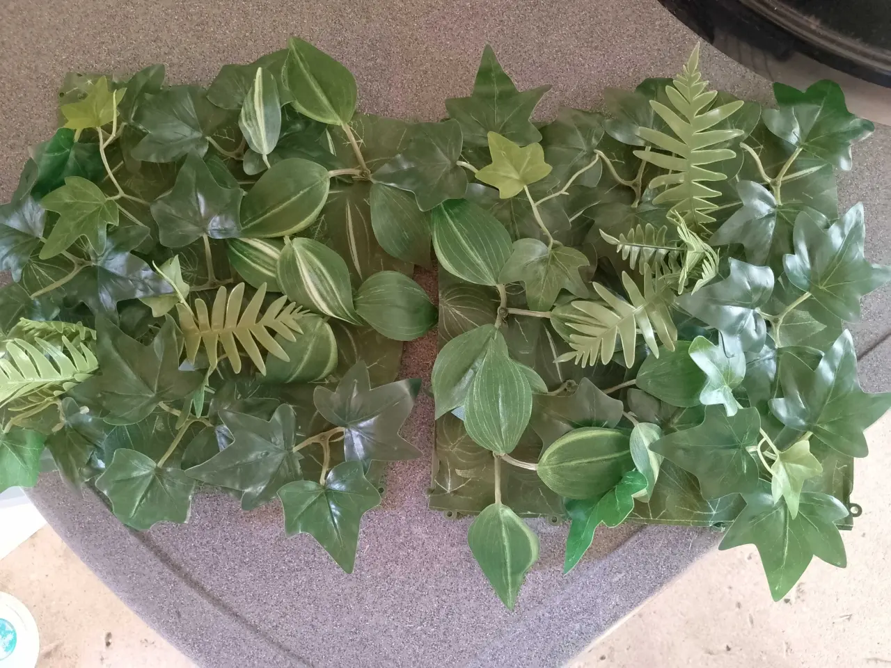 Billede 2 - IKEA kunstige vægplanter 25x25cm