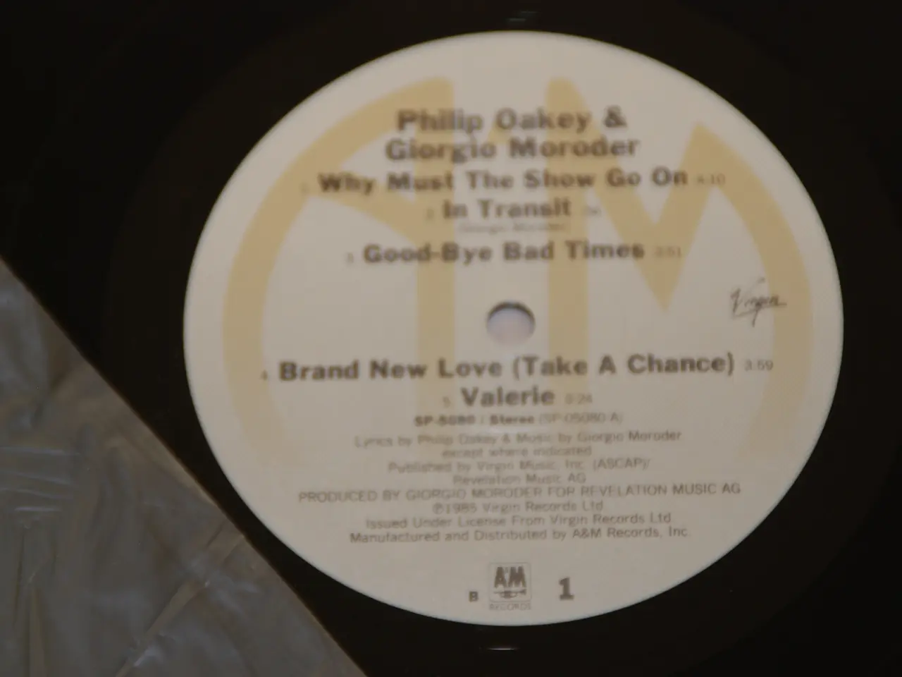 Billede 4 - lp - Philip Oakey & Giorgio Moroder