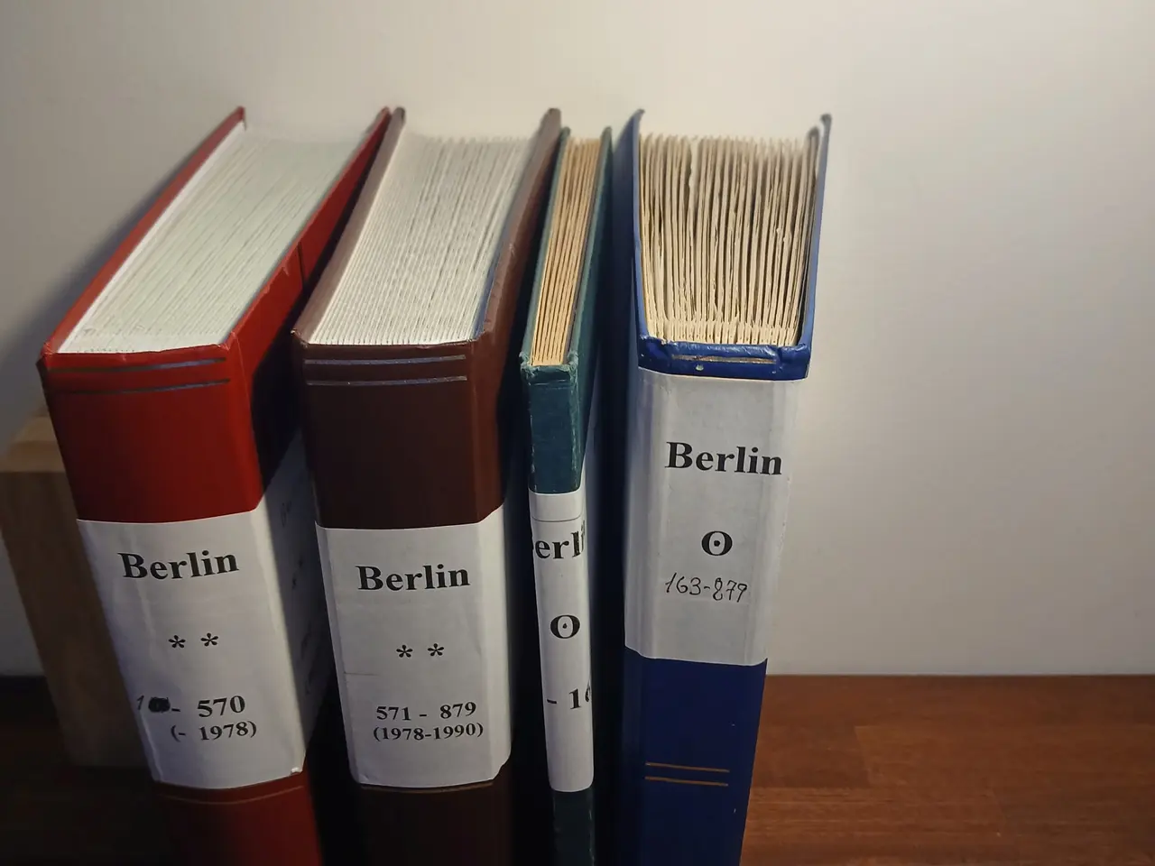 Billede 2 - Berlin (499) 4 Lagerbøger med et kæmpe udvalg