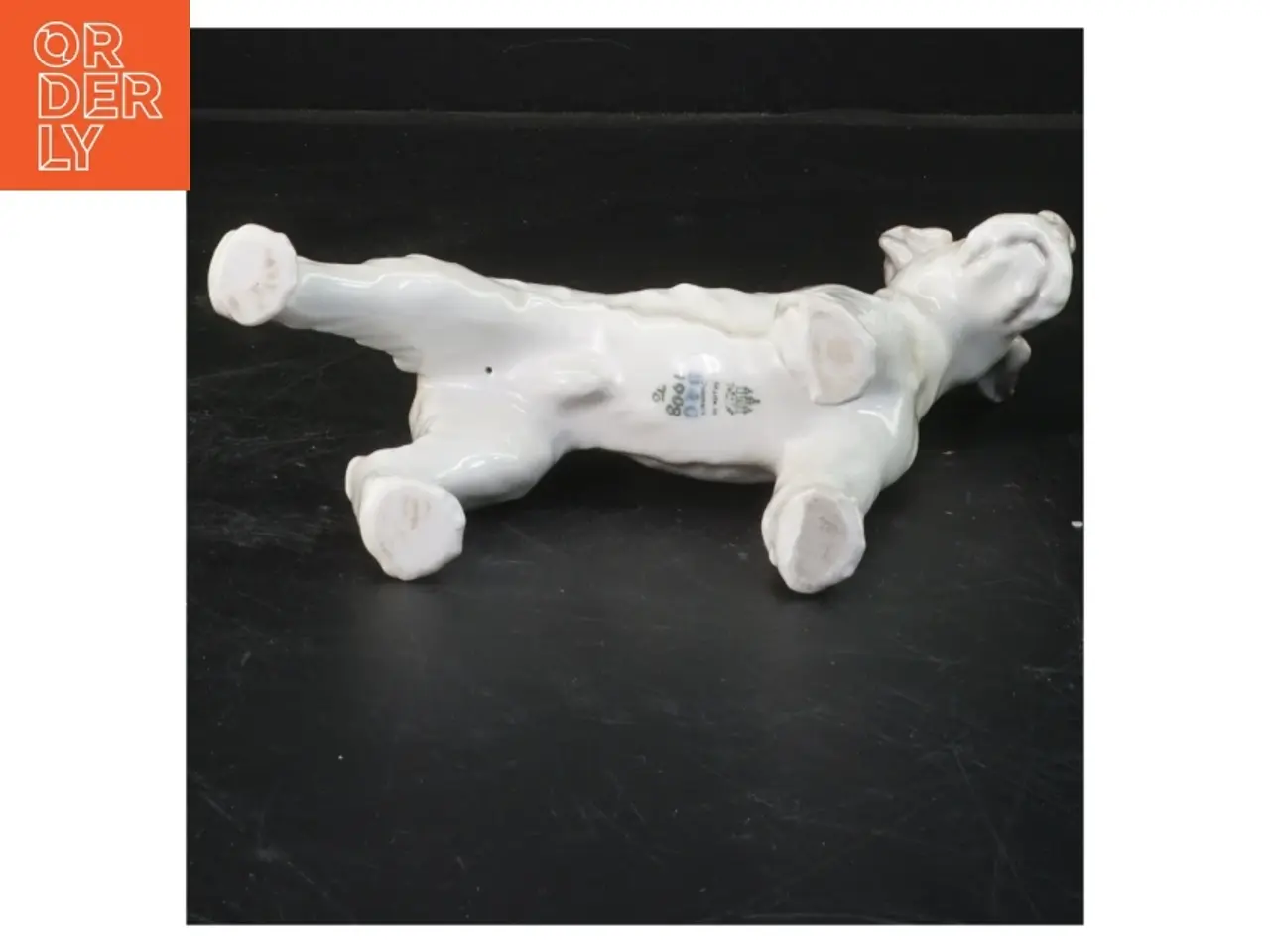 Billede 2 - Porcelænsfigur af hund fra Royal Copenhagen (str. 15x14 cm)