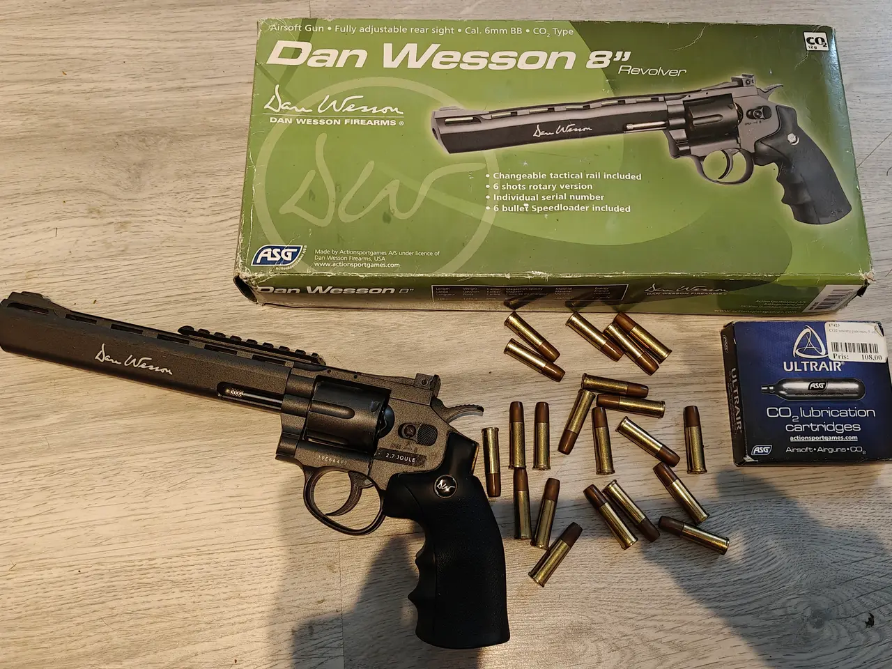 Billede 1 - Fed retro Dan Wesson co2 pistol