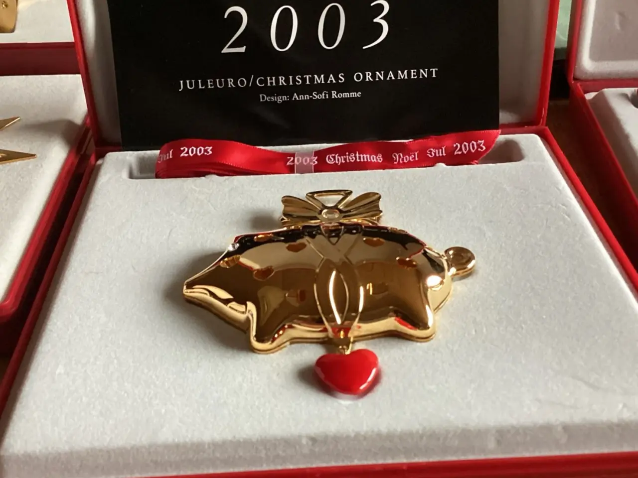 Billede 4 - GJ Jule Uroer 6 stk 1993,94, 2002,03,04,06