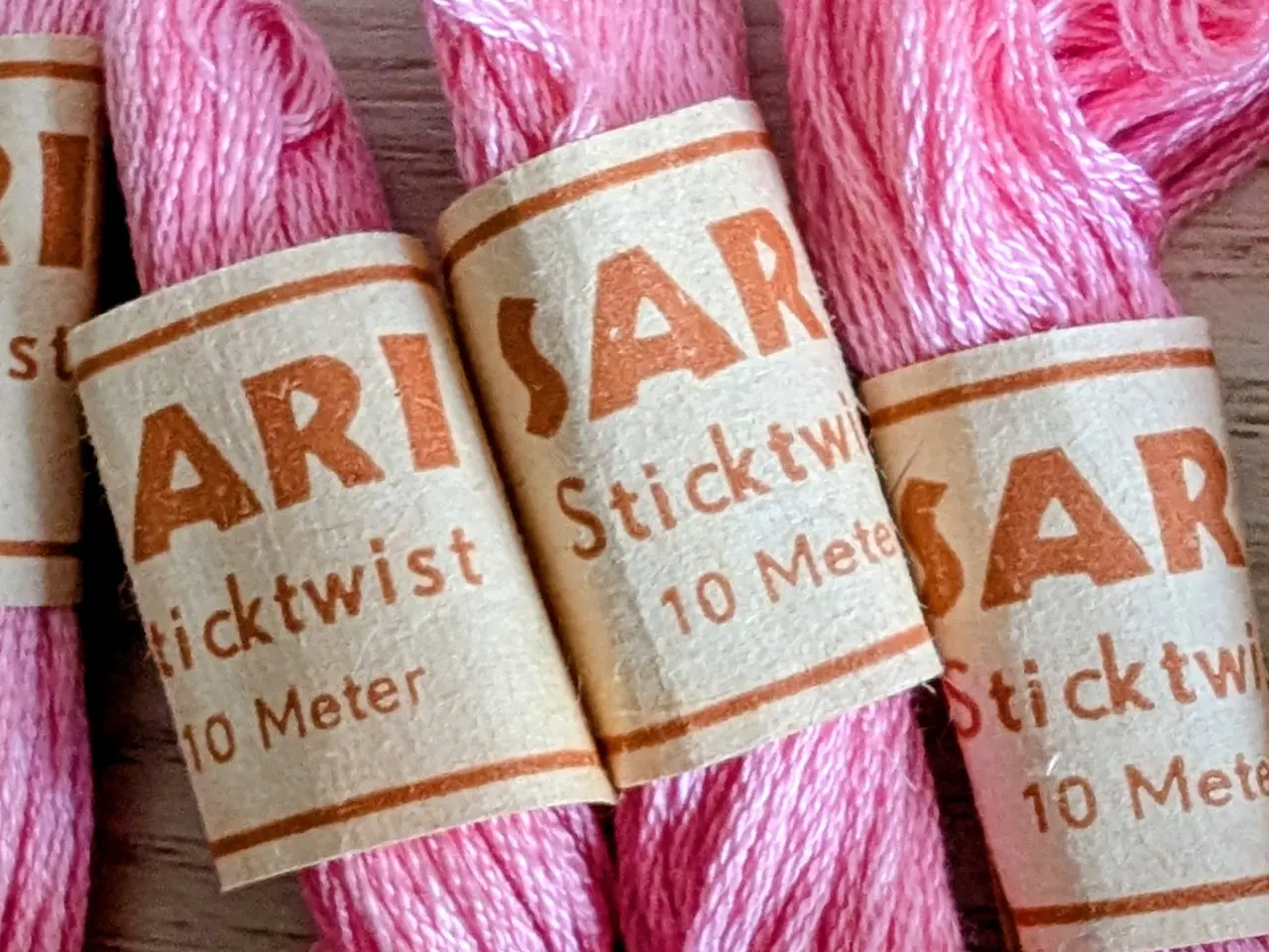 Billede 3 - Sari sticktwist broderigarn - Pose 12