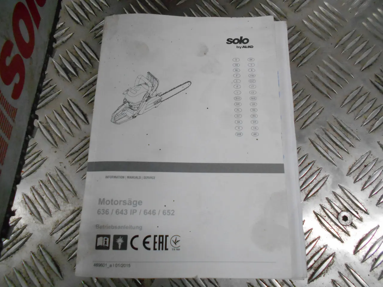 Billede 3 - Motorsav Solo (ALKO) 646