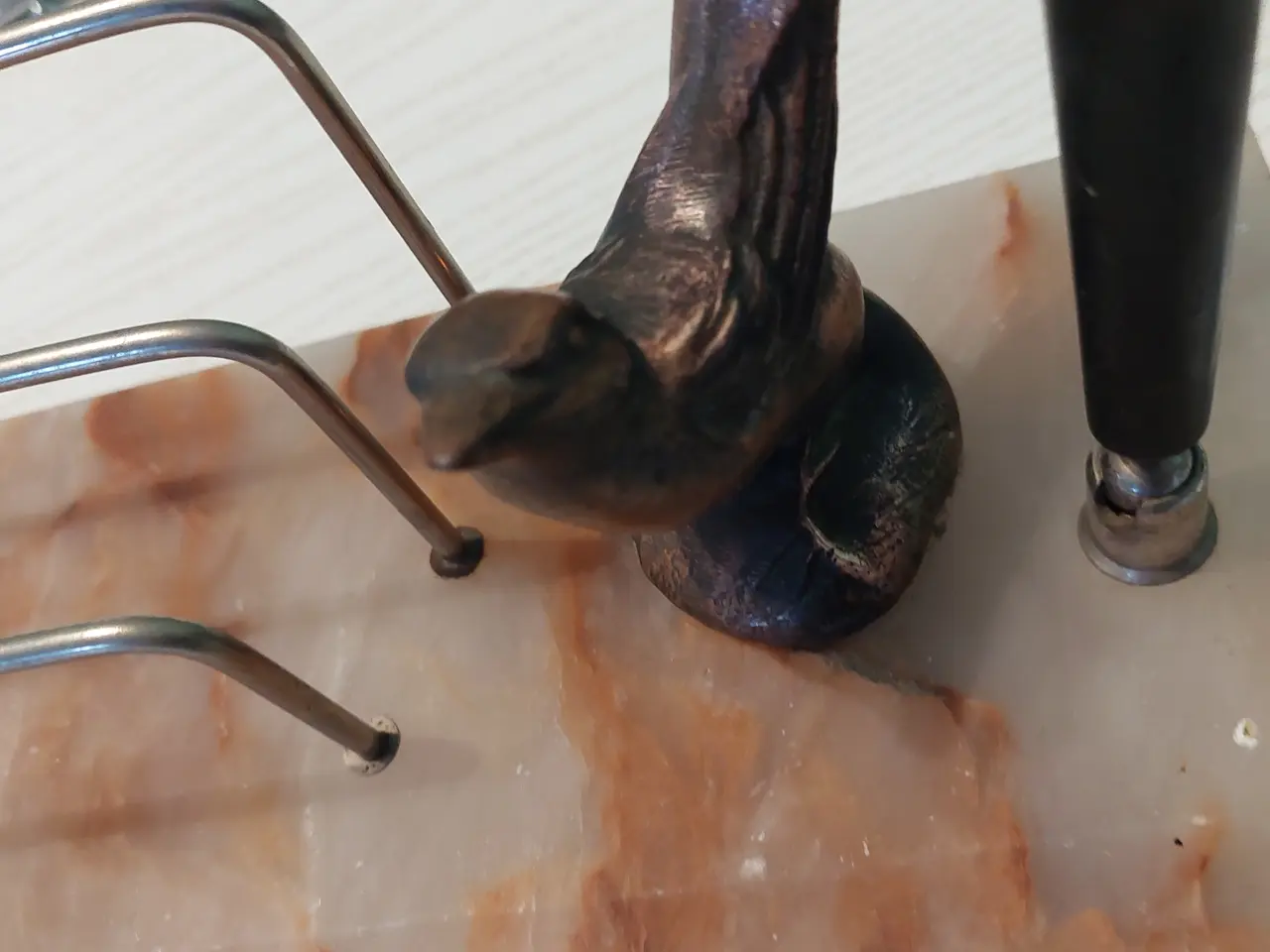 Billede 5 - vintage Brevholder i marmor