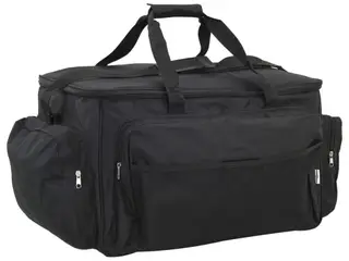 Fisketaske i vandtæt 600D oxfordstof - sort, 57 × 35 × 34 cm
