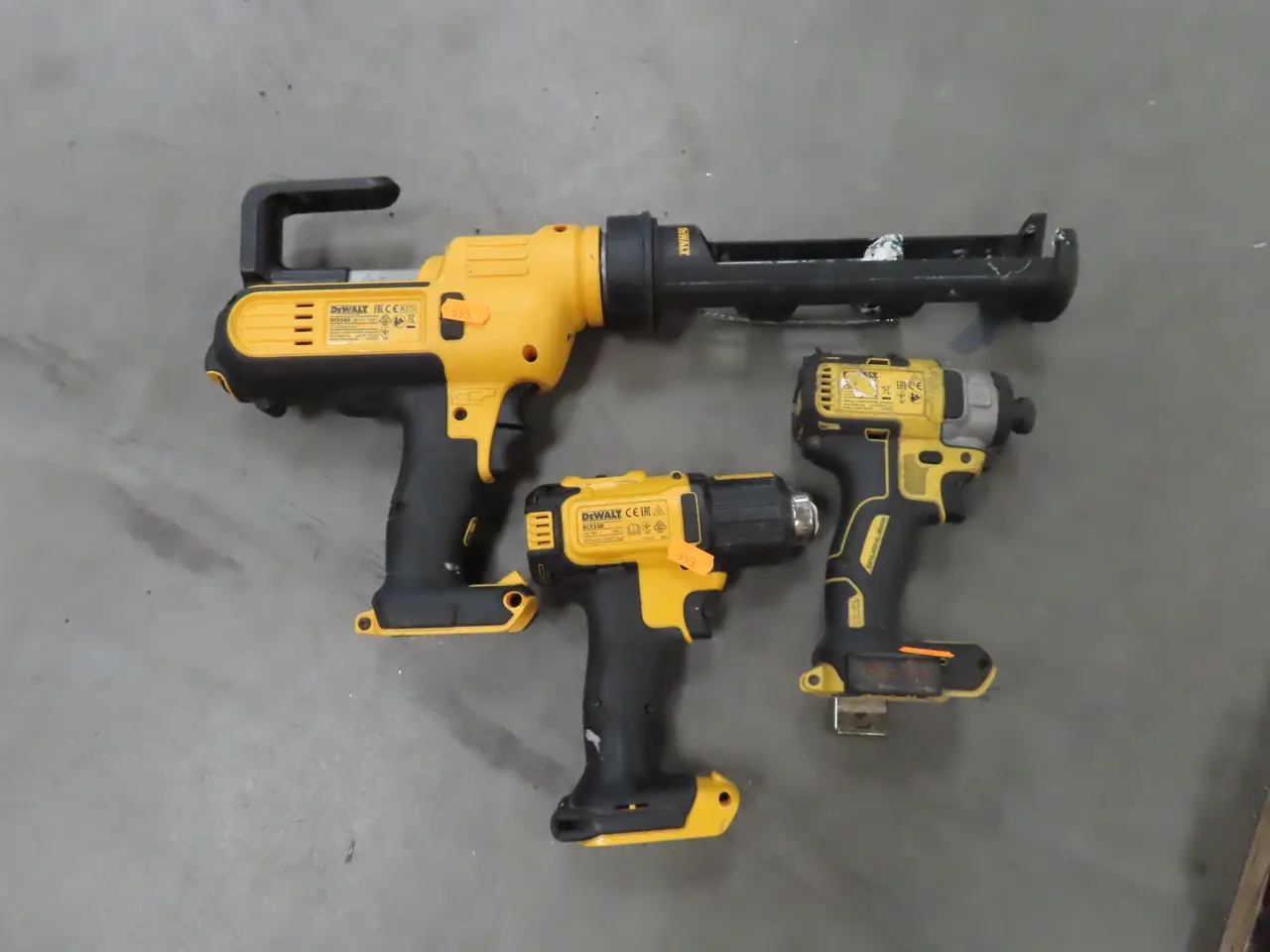 Billede 1 - 3 stk. Akku håndværktøj DEWALT DCE580, DCE530 m.fl.