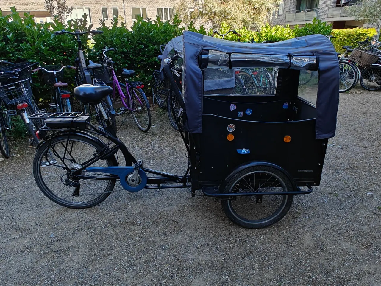 Billede 1 - UDLEJES - Ladcykel/cargobike electric