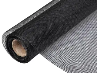 Trådnet 100x1000 cm glasfiber sort